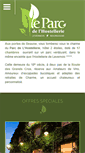 Mobile Screenshot of hotelleparc.fr